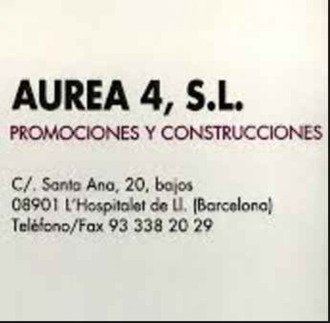 Aurea 4 Promociones y Construcciones L’Hospitalet