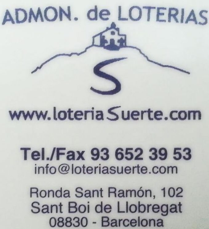 Loteria Suerte Administración Número 5 Sant Boi De Llobregat