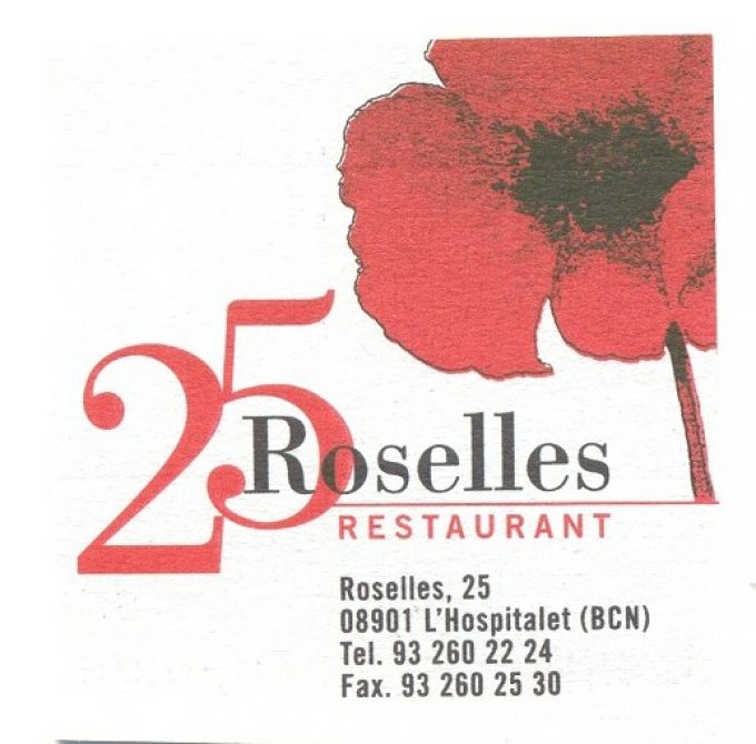 Restaurante 25 Roselles L’Hospitalet