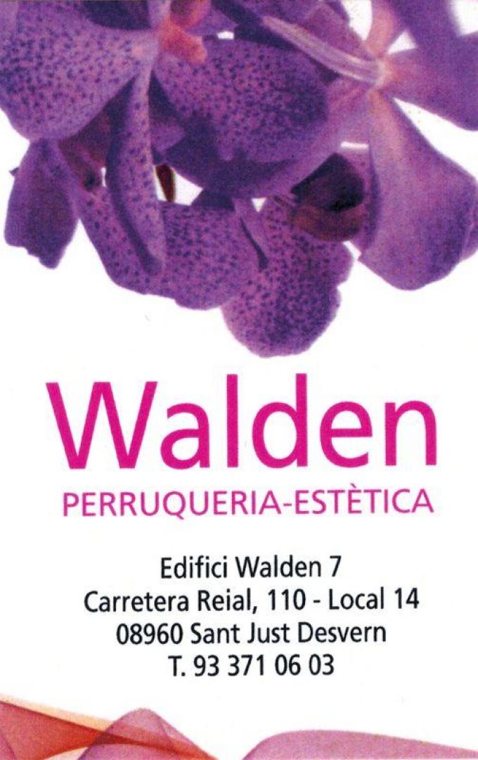 Walden Perruqueria Estètica Sant Just